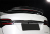 Genuine Carbon Fiber Trunk Tailgate Trim for Model X (Matte)