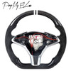 Custom Dry Carbon Fiber Steering Wheel Replacement for Model S & Model X (Various Options)