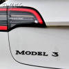 Tesla Model 3 Emblem Badges Letters (3 options)