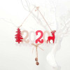 Wooden Photo Frame Pendant Ornaments Christmas Decorations