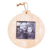 Wooden Photo Frame Pendant Ornaments Christmas Decorations