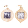Wooden Photo Frame Pendant Ornaments Christmas Decorations