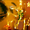 Elk Bell String LED Christmas light Decor