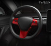 ABS Steering Wheel Fascia for Tesla Model Y (2 colors)