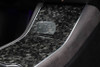 Genuine Forged Carbon Fiber Center Console Fascia Kit for Model 3 (Gloss)