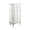 Alice 7 Drawer Mirrored Jewelry Armoire