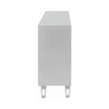 Cherry Mirrored Media Console