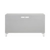 Cherry Mirrored Media Console