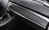 Genuine Carbon Fiber Single Piece Dashboard Trim for Model 3 (Gloss)