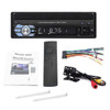 1 Din Car Radio GPS Navigation Bluetooth Rear View Camera Auto Radio Video Player MP5 Stereo Audio FM USB Multimedia Player