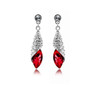 Austrian element Crystal Necklace Earrings Jewelry Sets
