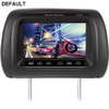 Power Acoustik(R) H-78CC 7" LCD Universal Replacement Headrest Monitor with IR Transmitter & 3 Interchangeable Color Skins