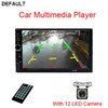 7018B Autoradio 2 Din Car Radio 7" HD Touch Screen Audio Stereo Bluetooth Video MP5 Multimedia Player Support Rear View Camera
