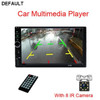 7018B Autoradio 2 Din Car Radio 7" HD Touch Screen Audio Stereo Bluetooth Video MP5 Multimedia Player Support Rear View Camera