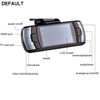 2.7 Dual Lens Car Vehicle 1080P HD Dash Camera DVR Cam Night Vision Recorder