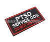 SERVICE DOG IN TRAINING DO NOT TOUCH PATCH Badge Morale SERVICE DOG K9 Therapy Police dog Tactical Harness Vest Patch