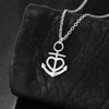 Love Between Grandmother and Granddaughter is forever... - Anchor Necklace