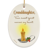 Granddaughter, Your Sweet Spirit Warms My Heart - Ornament Granddaughter, Your Sweet Spirit Warms My Heart - Ornament