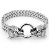 Geri and Freki's Steel Bracelet™ - Viking Wolf Bracelet