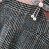 'Camille' Long Sleeve Plaid Dress