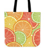 Citrus Slice Tote Bag
