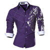 Long Sleeve Casual Slim Fit Shirt