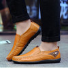 Merkmak Fashion Casual Driving Men Shoes Genuine Leather Loafers Shoes New Men's Loafers Luxury Brand Men Flats Shoes Chaussure
