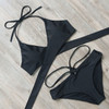 Sexy Cross Bandage Bikini Set