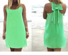 Rosette Chiffon Summer Mini Dress