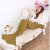 Handmade Mermaid Tail Blanket