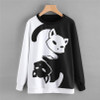 Yin Yang Cat Sweatshirt