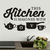Wall Sticker PVC Kitchen Home Art Wall Decal