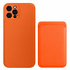 Magsafe Leather Phone Case With Wallet Card Holder For iPhone 12 Pro Max 12 Mini
