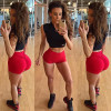 High-Waist Push Up Booty Shorts