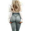 High Waist Bum Scrunch Push Up Leggings