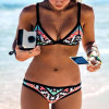 Amy - Halter Padded Retro Brazilian Bikini