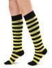 Stripe Compression Socks 20-30 mmHg Support Stockings for Swelling & Energy