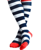 Fun Stylish Compression Socks 20-30 mmHg Graduated Support Stockings