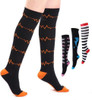 Fun Stylish Compression Socks 20-30 mmHg Graduated Support Stockings