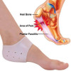 Protective Silicone Gel Cup Sleeves(Pair)for Plantar Fasciitis & Heel Spurs
