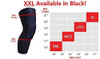 Compression Knee Sleeve Padded Leg Support HoneyComb Pad