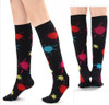 Cute Design Compression Socks 20-30 mmHg for Circulation, Swelling & Energy