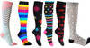 Cute Design Compression Socks 20-30 mmHg for Circulation, Swelling & Energy
