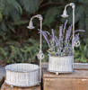 Set of Two Springtime Showers Planters