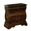Esperia Transitional Nightstand, Dark Walnut