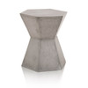 End Table In Slate Gray