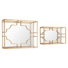 Cube Large Wall Decor Gold