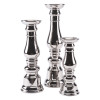 Candle Holder Silver Lg Silver