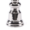 Candle Holder Silver Lg Silver
