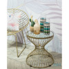 Retro Md Candle Holder Green & Teal